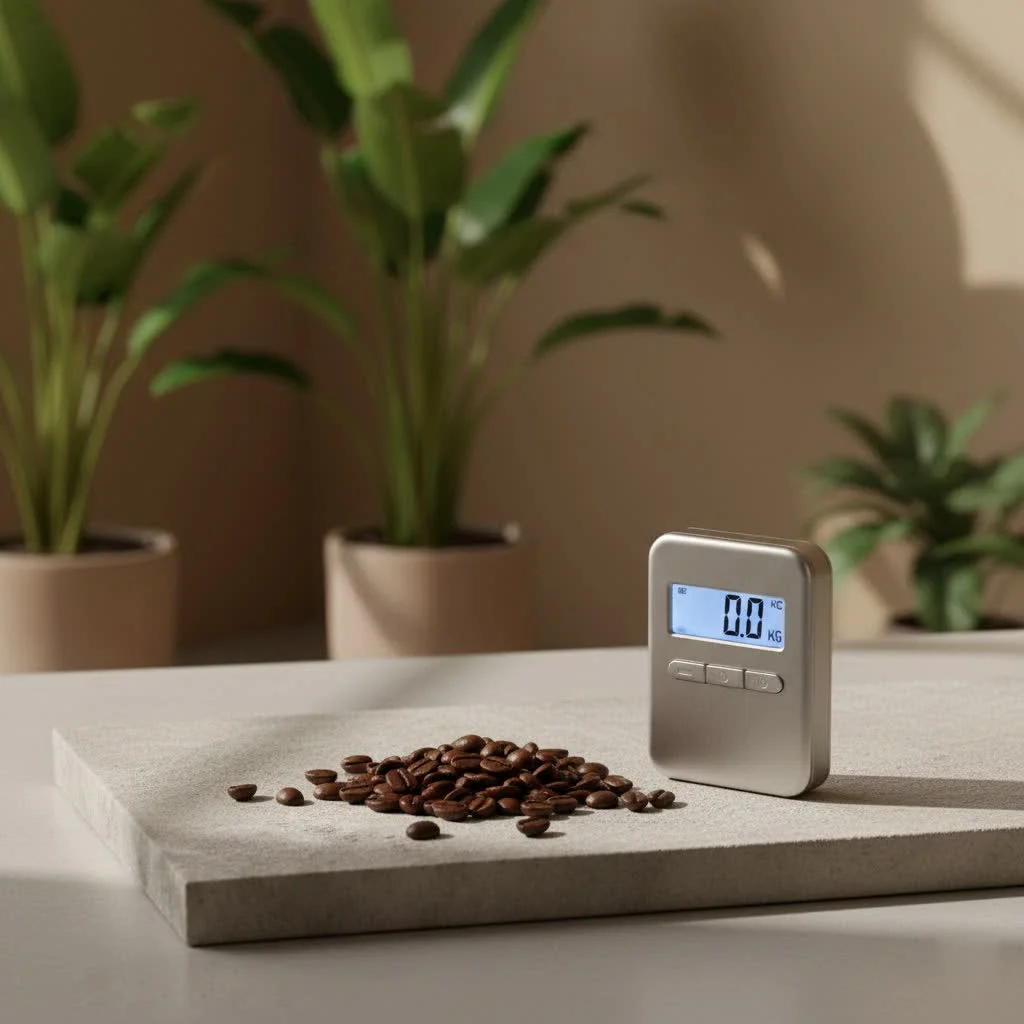 Travel Inspira luggage scale weighing a suitcase